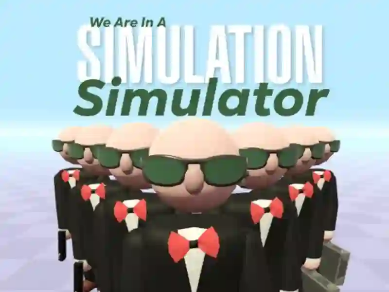 Juego Estamos en un simulador de simulación en línea
