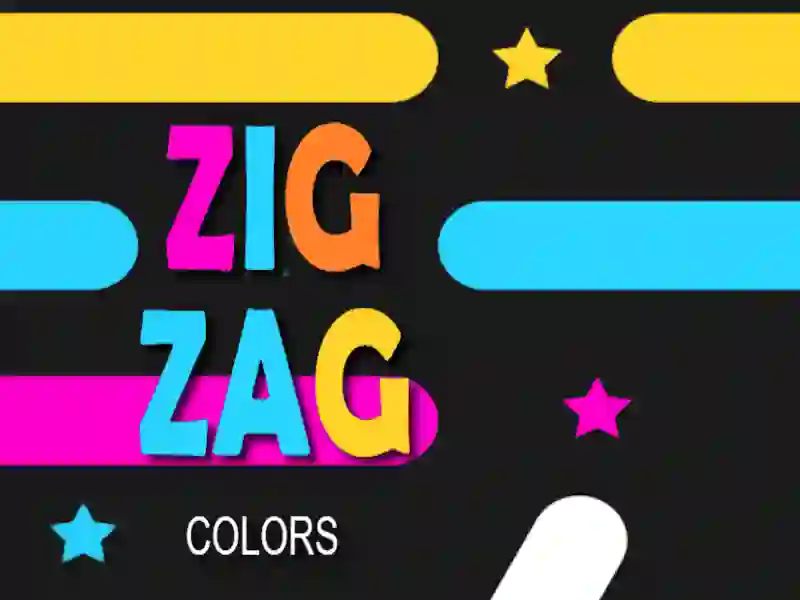 Juego Colores en zigzag en línea