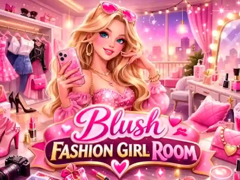 Juego Blush Fashion Girl Room en línea