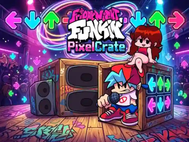 Juego Friday Night Funkin PixelCrate en línea