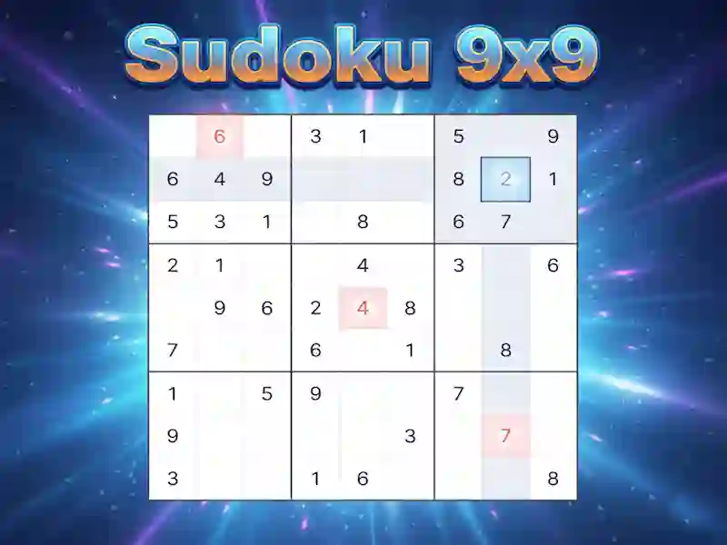 Juego Sudoku 9x9 en línea