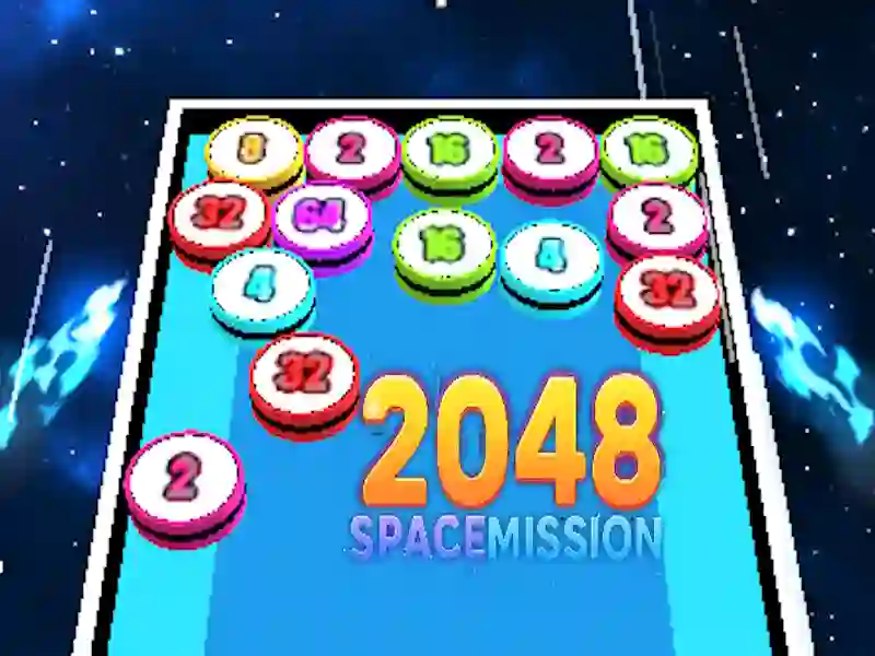 Juego Misión espacial 2048 en línea