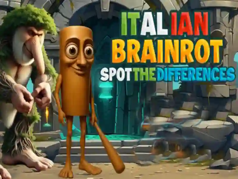 Juego Brainrot italiano Aprovecha las diferencias en línea