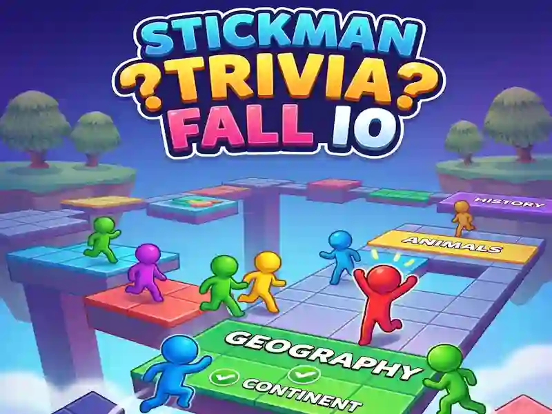 Juego Stickman Trivia Fall IO en línea