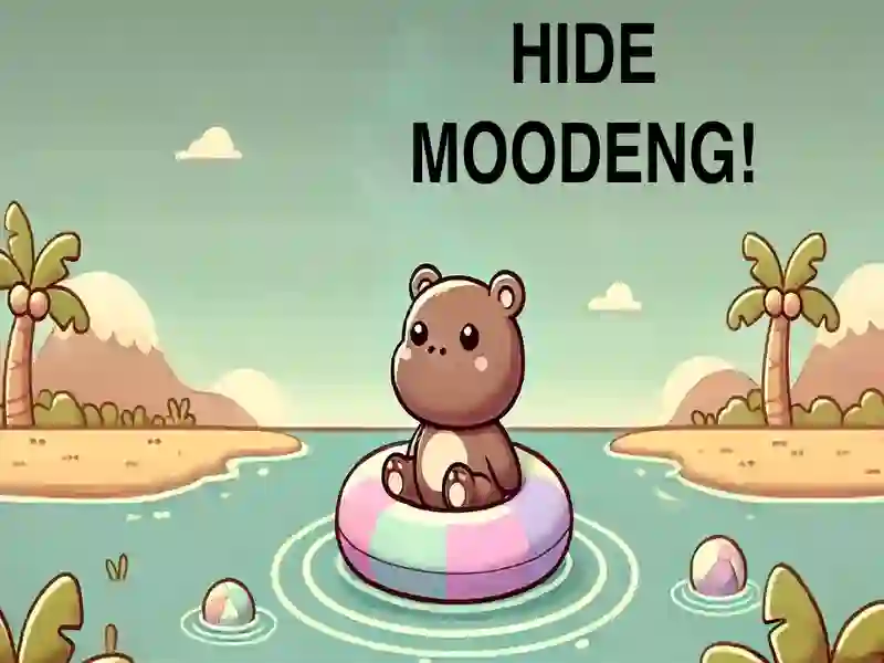 Juego ¡Oculta a Moodeng Hippo! en línea