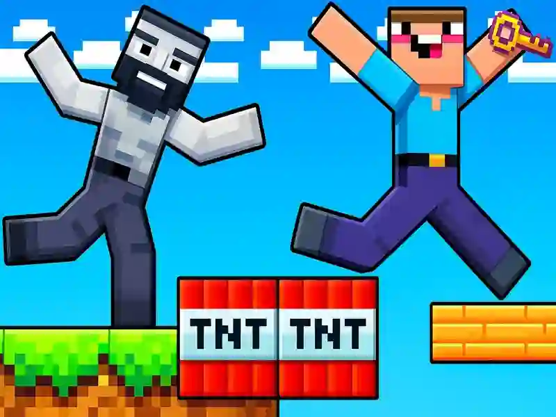 Juego Noob: trucos de parkour en línea Juego Noob: trucos de parkour en línea