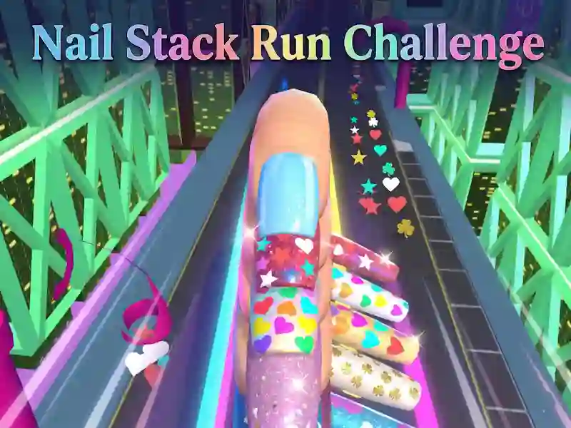 Juego Nail Stack Run Challenge en línea