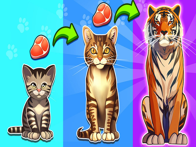 Juego ¡Llama de la jungla! Evolución animal en línea