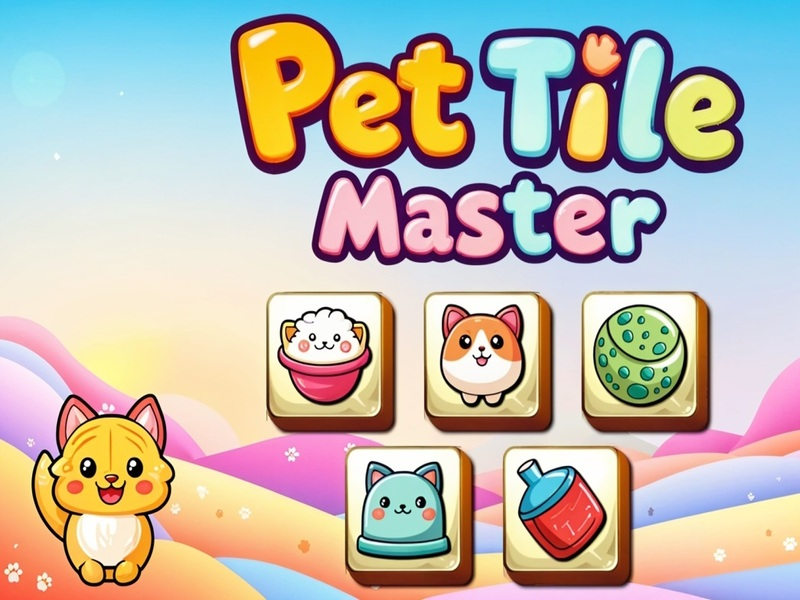 Juego Maestro de baldosas de mascotas en línea