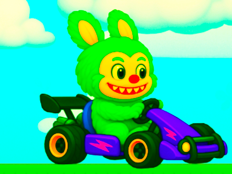 Juego Labubu Gokart en línea