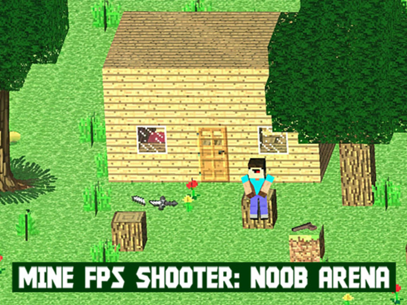 Juego Tirador de fps mía: noob arena en línea