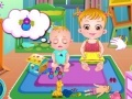 Juego Baby Hazel: Cuidado de hermanos en línea