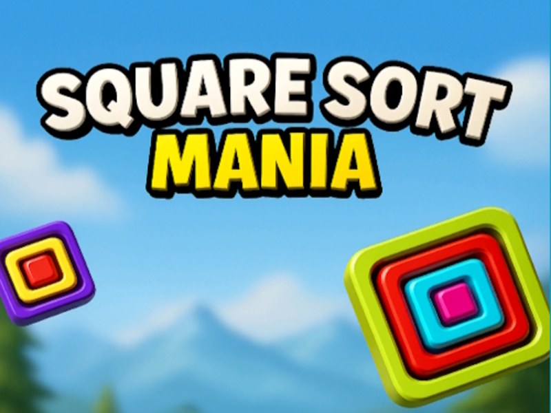 Juego Mania de clasificación cuadrada en línea