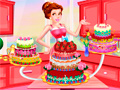 Juego Princesa Dede Decoración de Pasteles Dulces en línea