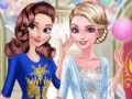 Juego El Baile de Arendelle de Anna y Elsa en línea