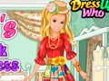 Juego Vestido de campesina de patchwork de Barbie en línea