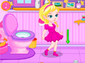 Juego Entrenar a Baby Elsa para el uso del inodoro en línea