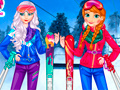 Juego Princesas en Esquí en línea