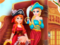 Juego Tesoro de las Chicas Piratas en línea