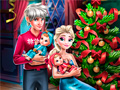 Juego Navidad Familiar de Elsa en línea