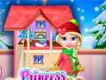 Juego Decoración navideña de la muñeca princesa en línea