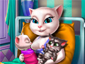 Juego Nacimiento de los gemelos de Angela en línea