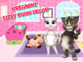 Juego Decoración de habitación de gatito embarazado en línea