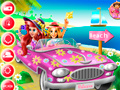 Juego Viaje a la Playa de las Princesas en línea