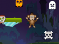 Juego Mono Saltador de Halloween en línea
