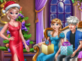 Juego Compras de la Reina de Hielo: Regalo de Navidad en línea