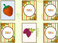 Juego Memoria de Frutas en línea