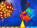Juego Fuego y Agua: Geometry Dash en línea