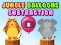 Juego Globos de la Selva: Sustracción en línea