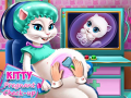 Juego Chequeo de embarazo de Gatito en línea