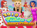 Juego Moda de Princesas Disney 2018 en línea