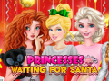 Juego La Princesa Esperando a Santa en línea