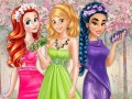 Juego Colores de vestidos de princesa de primavera en línea