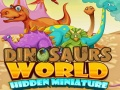 Juego Miniaturas ocultas del mundo de los dinosaurios en línea