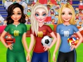 Juego Mejor amiga de la princesa Vota por el fútbol 2018 en línea