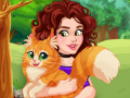 Juego Olivia adopta un gato en línea