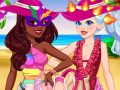 Juego La aventura en redes sociales de Crystal y Noelle en línea
