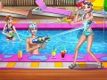 Juego Tiempo de piscina en familia en línea