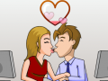 Juego Besos Secretos en la Oficina en línea