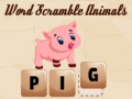 Juego Palabras desordenadas: Animales en línea