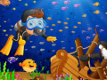 Juego Diferencias en Fotos Submarinas en línea