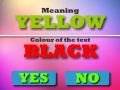 Juego Reto de Texto a Color en línea