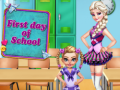 Juego Primer día de escuela en línea