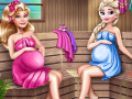 Juego Mamás Adorables Embarazadas Sauna en línea