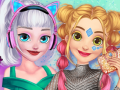 Juego La Moda del Futuro de Elsa y Rapunzel en línea