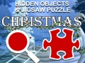 Juego Objetos ocultos y rompecabezas de Navidad en línea